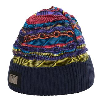 Carlo Colucci Accessoires, unisex, Blauw, ONE Size, Conciauro Gebreide Muts