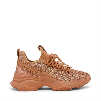 Steve Madden Womens Maxilla G Tra in Clay Glitter - Cream - Size UK 9
