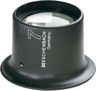 Eschenbach Porzellan Group Lupa De Relojero, Aumento : 7 Vez, Modelo Lente Planeo-convexo