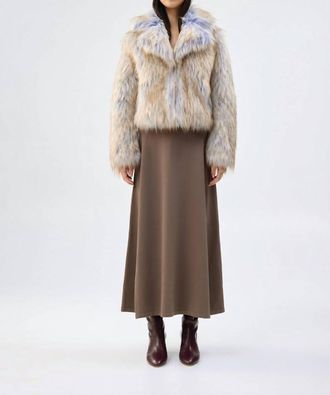 Unreal Fur Womens Harmony Jacket In Brown