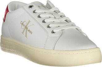 Calvin Klein Colorblock Low-Top Sneaker - White
