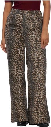Ydence Valesca Pants - Dames - Loose Fit Jeans - Bruin - 2XL - Jeans