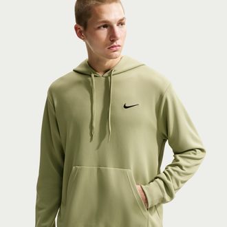 Nike Mens Flex Dri-FIT UV Protection Pullover Hoodie in Brown | IF2985-377