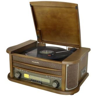 Soundmaster NR560 Giradischi usb Quercia