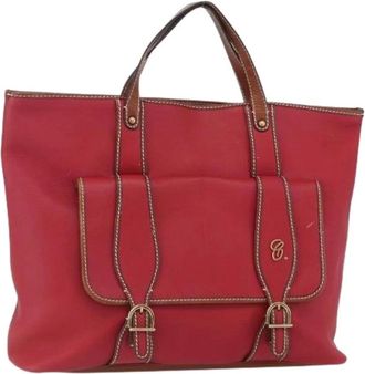 Chlo&eacute; Pre-owned Handbags, female, Red, Size: ONE SIZE Pre-owned Tote Bag