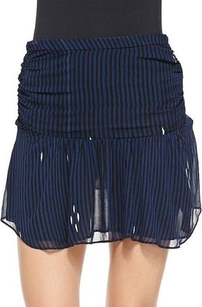 Isabel Marant Etoile Cary high waist striped mini skirt Size M