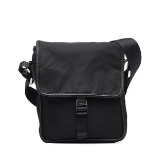 Prada Pre-owned Prada Tessuto Buckle Messenger Bag WBIEU8IGYKQPJF5C