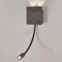 OEM Aplique De Pared Led Giratorio Con Puerto Usb, L&aacute;mpara De Lectura E Interruptor, Ideal Para Dormitorios Y Habitaciones De Hotel