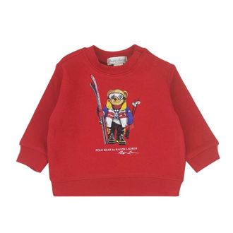 Ralph Lauren Joggers - male - Ralph Lauren - Kids Sweatshirts - Red - 3 M - Kids