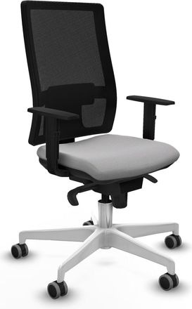 Piqueras y Crespo Piqueras Y Crespo Silla De Oficina Gris Claro Ajustable