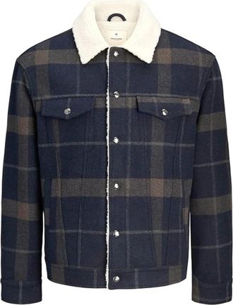 Jack & Jones Uomo, Giacche, Blu, L, new