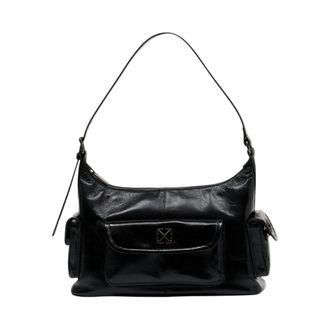 Off-white Dumbo.b Shoulder Bag - female - Off White - Shoulder Bags - Black - ONE SIZE - Bags