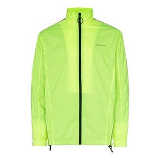 Off-white Fluo Yellow Track Sports Jacket Fluorescence OMBD010S19D160016200