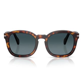 Persol Sunglasses Po0082 S 24/S3 Havana/Dark Blue Unisex Polarized