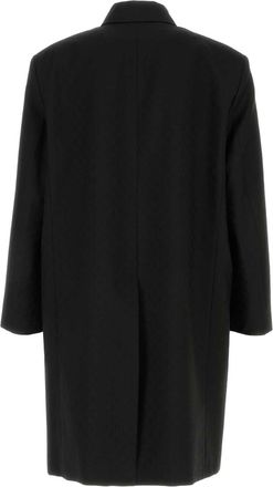 Gucci Mens Coat Black Polyester Mix