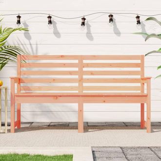 vidaXL Vidaxl - Banco De Jard&iacute;n Madera Maciza Douglas 159,5x48x91,5 Cm