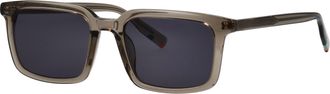Tom Tailor Sonnenbrille TOM TAILOR Modell 676002, Herren, grau transparent, leicht transparent, Sonnenbrillen Sonnenbrille