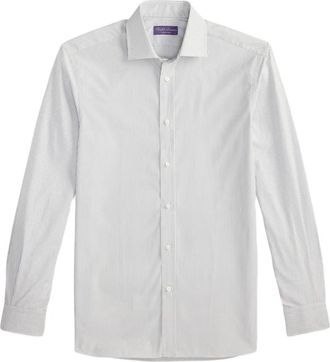 Ralph Lauren Purple Label Camicia a righe - Grigio