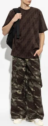 adidas Trousers With Logo, Mens, Green