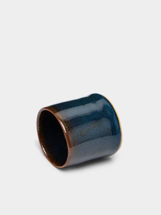 Mervyn Gers Ceramics Hand-Glazed Ceramic Napkin Rings (Set of 6)