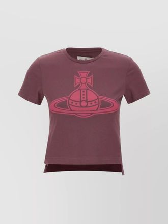 Vivienne Westwood cotton logo print short sleeve t-shirt