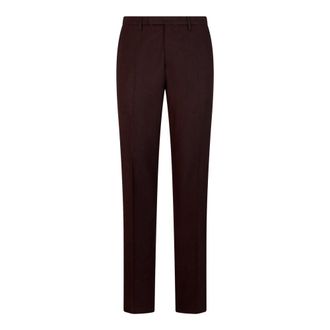 Boglioli Heren, Broeken, Rood, Maat: XL Flanel