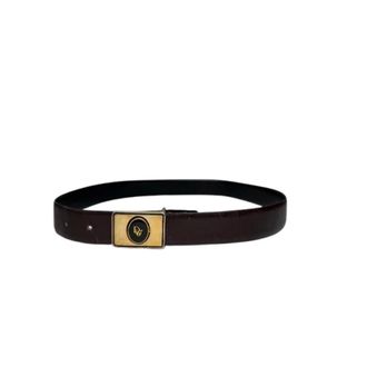 Dior Pre-owned Leather Belt - female - Dior Vintage - Vintage Belts - Black - ONE SIZE - Pre-owned
