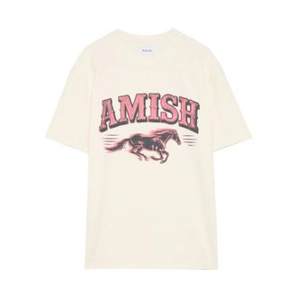 Amish Jersey Wild Horse SW - - Tops - Uomo - Bianco - L