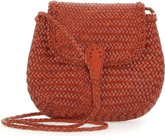 Dragon Diffusion Mini City Bag - Dames - Schoudertassen - Rood - ONE Size - Leer - Tassen