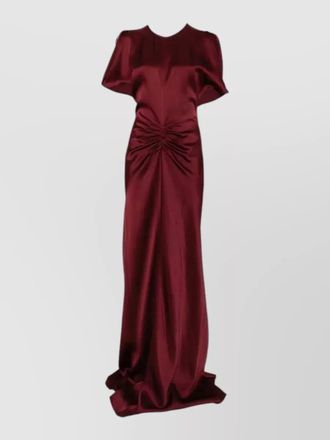 Victoria Beckham ruched maxi dress