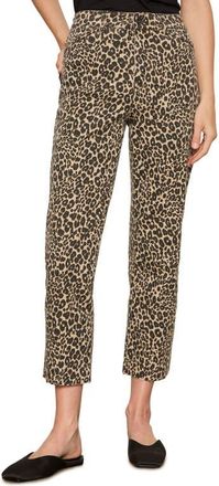 Sanctuary Cadence 90s Raw Hem Crop Straight Leg Jeans in French Kitty at Nordstrom, Size 25