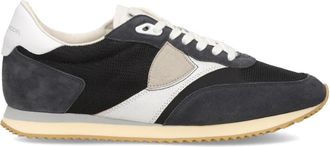 Philippe Model Blville Running - Heren - Sneakers - Zwart - 45 EU - Katoen - Schoenen