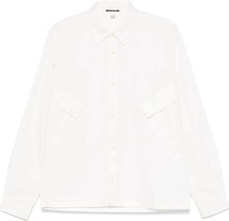 C.P. Company Gabardine Shirt - Heren - Casual Overhemden - Wit - XL - Katoen - Overhemden