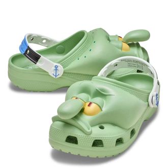 Crocs Spongebob Squarepants 212350-90H Clogs Green Casual Shoes JAX1190
