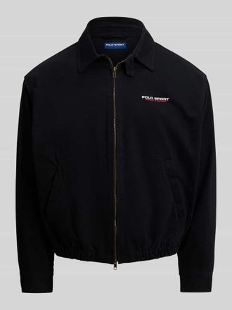 Polo Ralph Lauren Regular Fit Blouson aus reiner Baumwolle in Black, Gr&ouml;&szlig;e XXL
