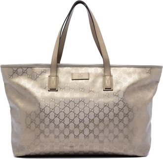 Gucci Pre-owned Gucci Large GG Imprime Tote Ladies 211120 213048