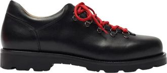 Scarosso Eddy Boots - Heren - Veterschoenen - Zwart - 39 EU - Leer - Schoenen