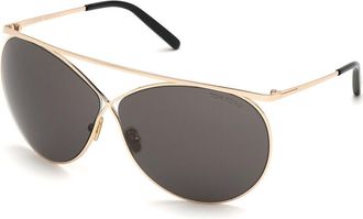 Tom Ford FT0761 STEVIE 28A Womens Sunglasses Gold Size 67