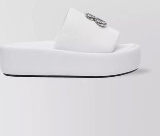Balenciaga open toe platform sandals for summer