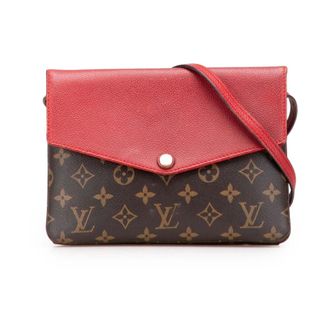 Louis Vuitton Pre-owned Convertible Leather Crossbody Bag - Dames - Pre-owned - Bruin - Maat: ONE Size Leer