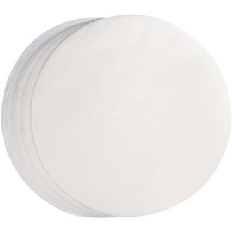 OEM Papel Pergamino De Silicona, Papel Para Barbacoa, L&aacute;mina Para Barbacoa, Papel Redondo, 26 Cm, 100 Hojas -crezuo