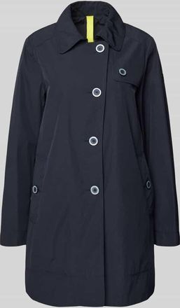 Betty Barclay Jacke mit Umlegekragen in Marine, Gr&ouml;&szlig;e 36