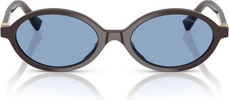 Miu Miu Sunglasses Mu04 Zs 22 C60 O Moka/Blue Women