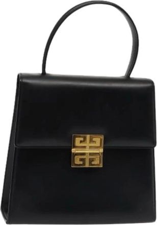 Givenchy Pre-owned Handbags, female, Black, Size: ONE SIZE Pre-owned Leather Handbag