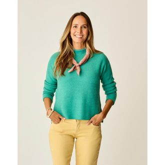 Carve Designs Olivia Plush Sweater in Jade Heather at Nordstrom, Size Xx-Small