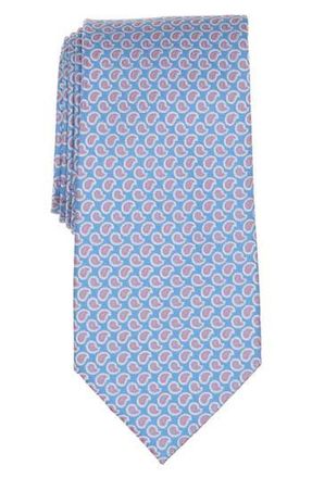 Brooks Brothers Mini Pine Silk Blend Tie in Blue at Nordstrom Rack