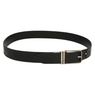 Louis Vuitton Pre-owned Leather belts - Dames - Pre-owned - Zwart - Maat: ONE Size Leer