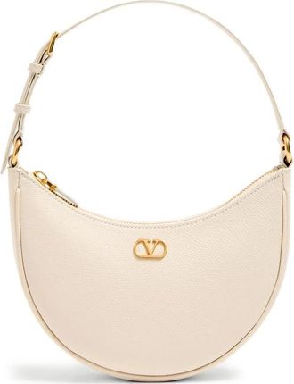Valentino Garavani Hobo Logo Zip Mini Shoulder Bag