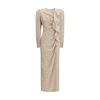 Alessandra Rich Silk Casual Womens Dress