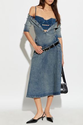 Diesel Dress DE-ANIM-S, Womens, Navy Blue